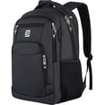 thumbnail image 1 of UKEIN Black Laptop Backpack Computer Business Backpack for Adult Water Resistant Anti-Theft Laptop Backpack for Men, 1 of 7
