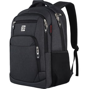 UKEIN Black Laptop Backpack Computer Business Backpack for Adult Water Resistant Anti-Theft Laptop Backpack for Men
