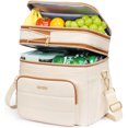 thumbnail image 1 of UKEIN 20L Expandable Insulated Lunch Bag for Women Men, Double Deck Leakproof Cooler Lunch Box, 5-Layer Thermal Lunch Tote for Camping, 1 of 7