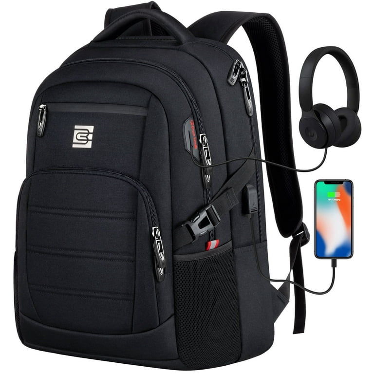 UKEIN Laptop Backpack with USB Charging Port Water Resistant