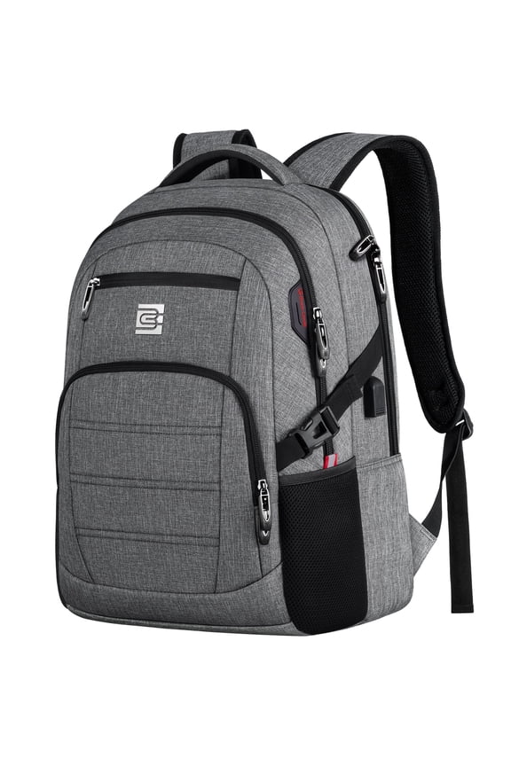 Laptop Backpack with USB Charging Port Water Resistant Backpacks for Adults Work Business Laptop Backpack for Men