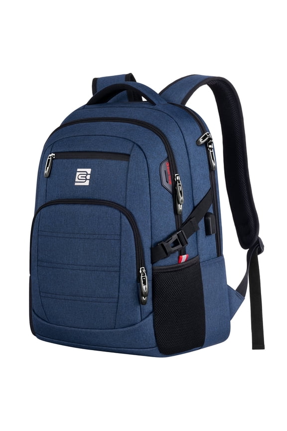 Laptop Backpack with USB Charging Port Water Resistant Backpacks for Adults Work Business Laptop Backpack for Men