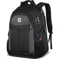 thumbnail image 1 of UKEIN Backpack for Adults Black Backpack with USB Charging Port Laptop Backpack Water Resistant Work Business Backpack for Men, 1 of 7