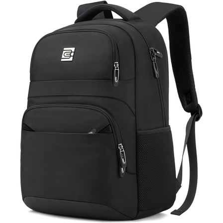 UKEIN Laptop Backpack Water Resistant Backpacks for Adults Anti Theft Business Backpacks with Laptop Compartment Bookbag for Men - Black