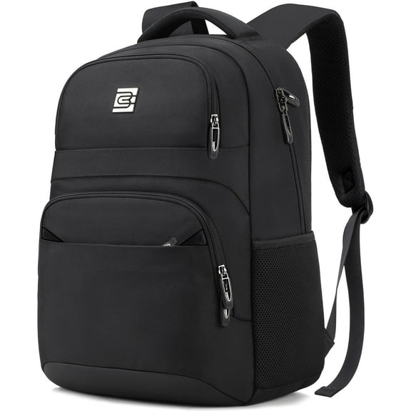 UKEIN Laptop Backpack Water Resistant Backpacks for Adults Anti Theft Business Backpacks with Laptop Compartment Bookbag for Men - Black