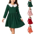 UKHCCC Kids Christmas A-Line Dress for Boys and Girls, Long Sleeve ...
