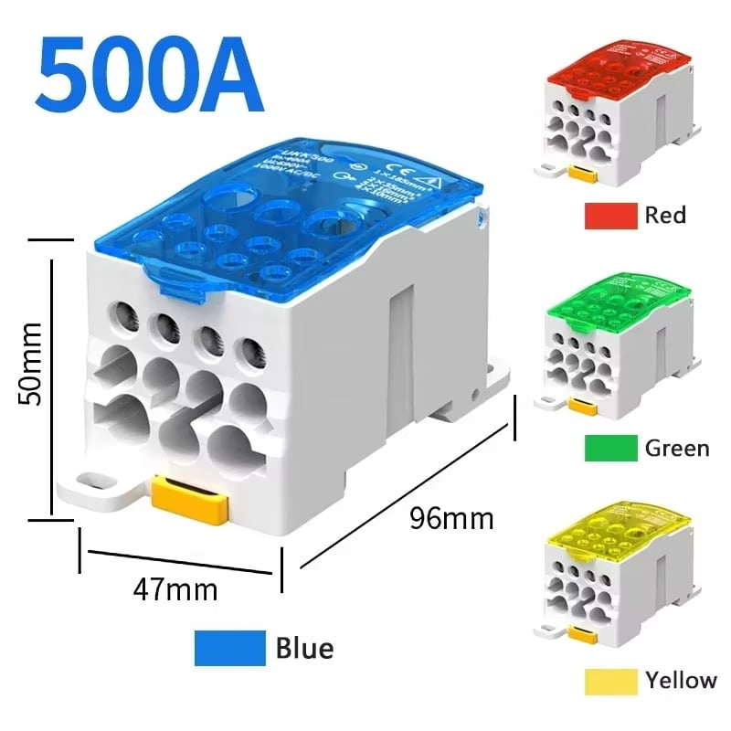 UKK-80A 125A 160A 250A 400A 500A Single-Pole Distribution Box High ...