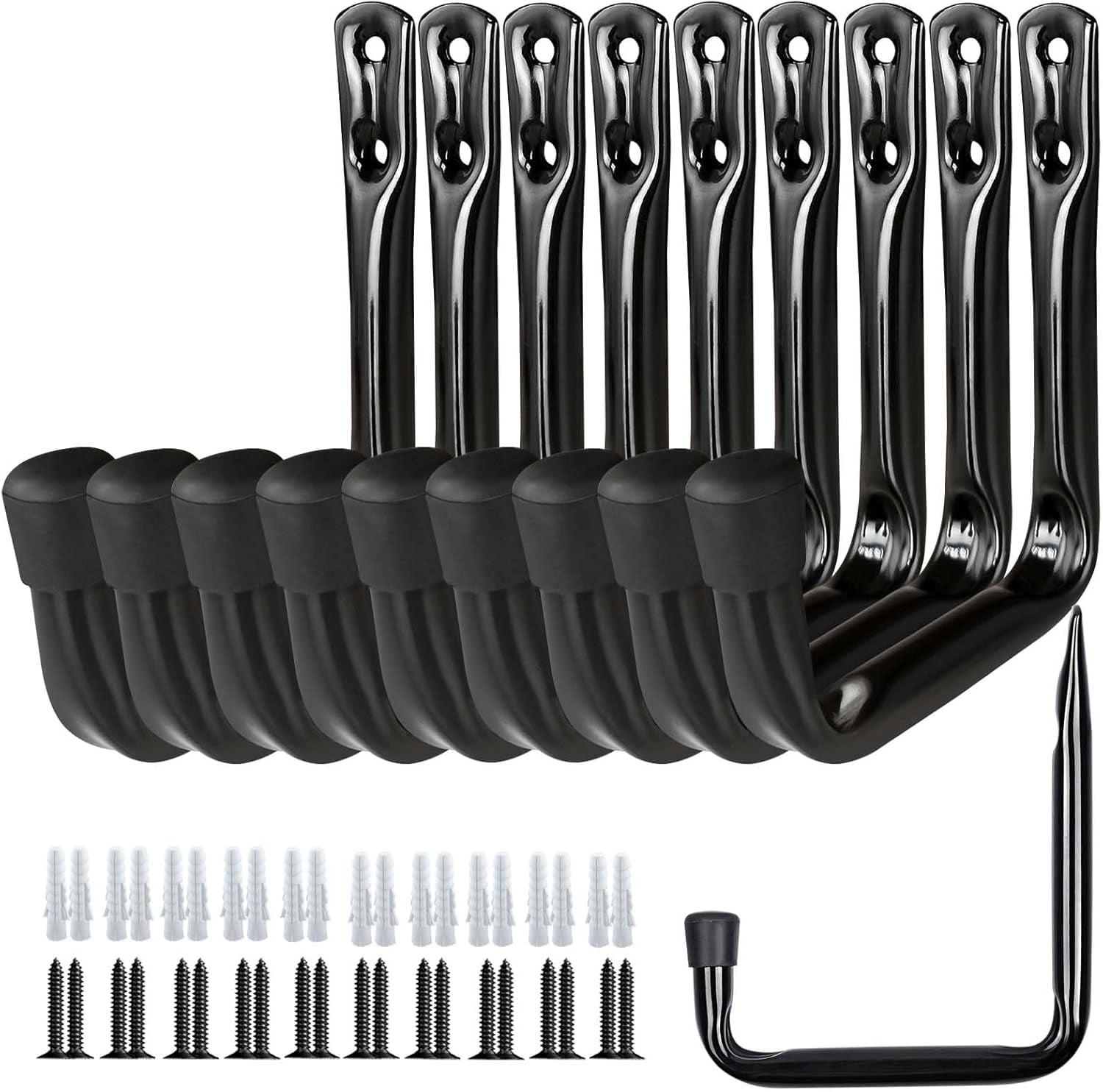 PiPaFox Heavy Duty Garage Storage Hooks, Utility Hooks for Garage Wall