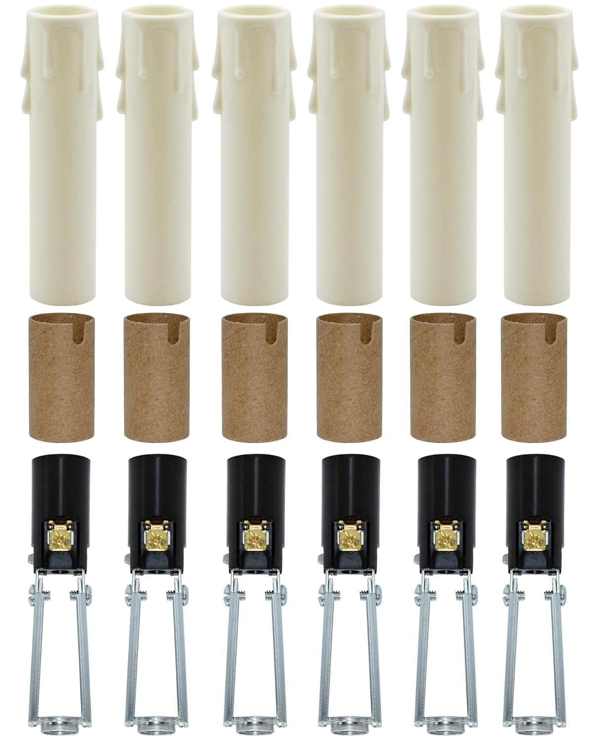 UKLL-Chandelier Lighting Fixture Socket Kit - Adjustable Height ...