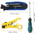 thumbnail image 2 of Mxuteuk RG59 RG6 Coax Cable Crimper Kit Coaxial Compression Tool 2 of 12