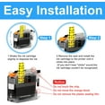 thumbnail image 1 of UKLL-Compatible Ink Cartridge Replacement for Brother LC101 LC101XL LC-103 LC103 XL LC103XL LC103BK LC103C LC103M LC103Y High Yield DCP-J132W DCP-J152W DCP-J172W (4-Pack Black Cyan Magenta Yellow), 1 of 4