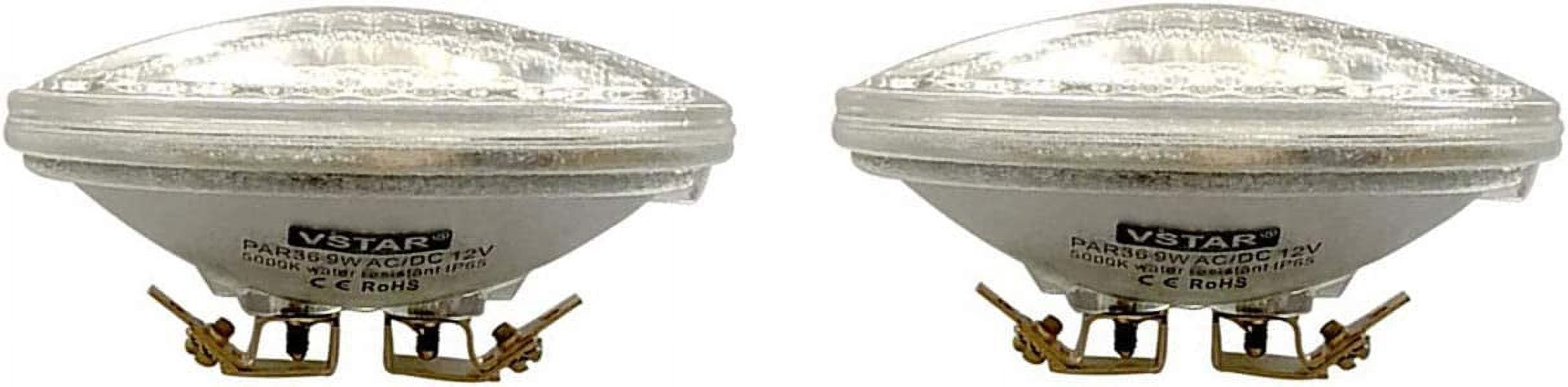 UKLL-LED PAR36 Daylight 5000K 9W (Eq to 50W Halogen) 12V AC/DC Lamp ...