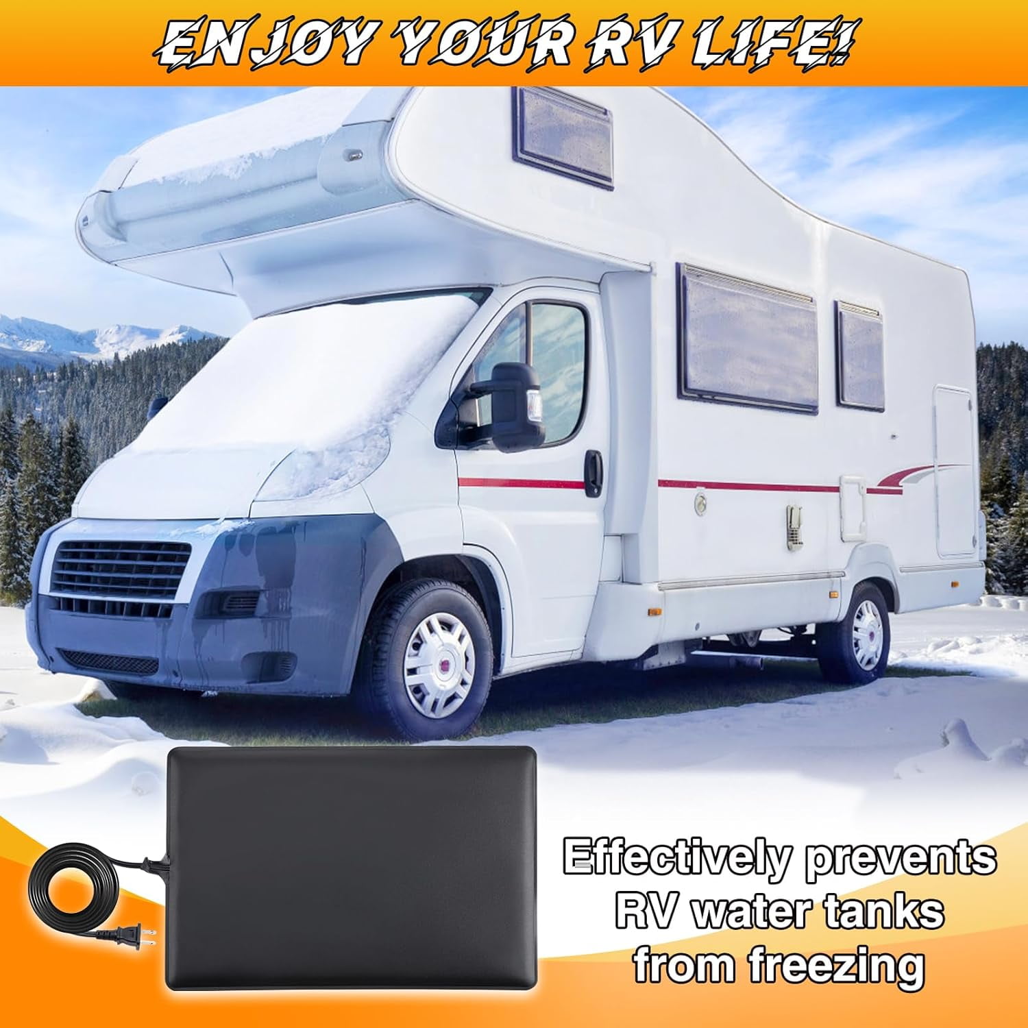 Gray Water 50 Gallon Fresh Water Tank Rv Max Tank G-01 Portable RV