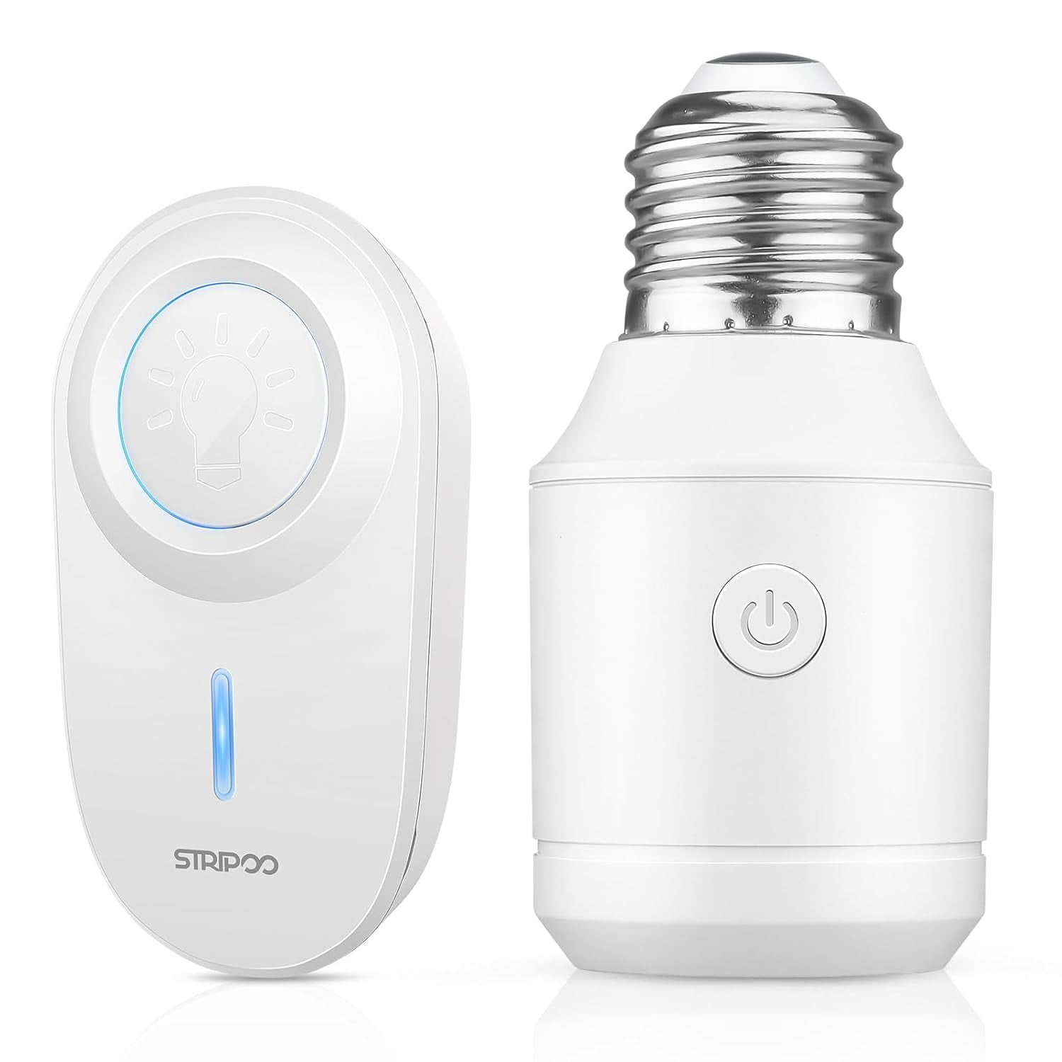 UKLL-Remote Control Light Socket E26/E27 Bulb Base Holder, Wireless ...