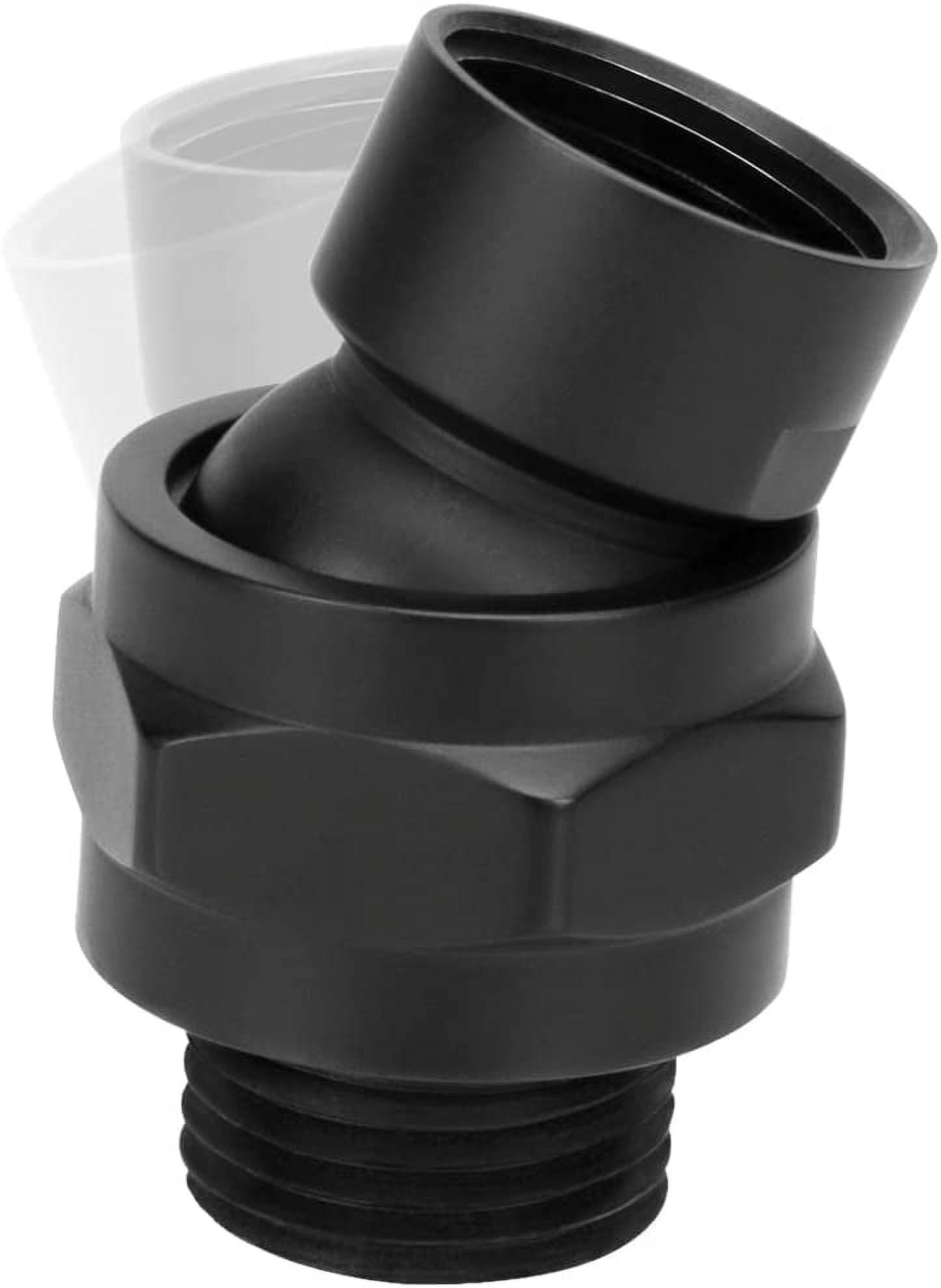 UKLL-Shower Head Swivel Ball Adapter - Solid Brass Shower Connector ...