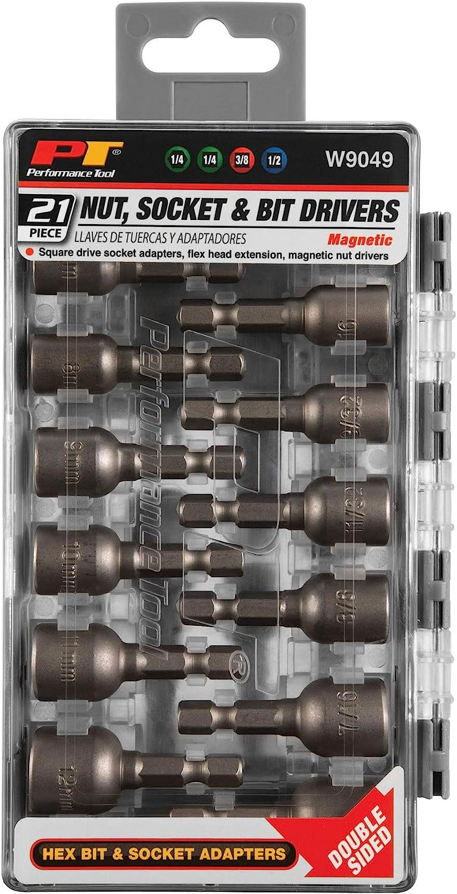 Performance Tool W9049 Magnetic Hex Nut Driver Dominican Republic - View #11