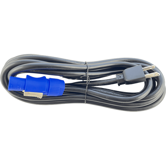 [UL] 15 Foot Long Professional Grade Compatible Edison (Male) to Power Cable Connector 14 AWG Compatible with Chauvet Pro Strike Array 4 4-LED Strobe / Blinder Effect Light