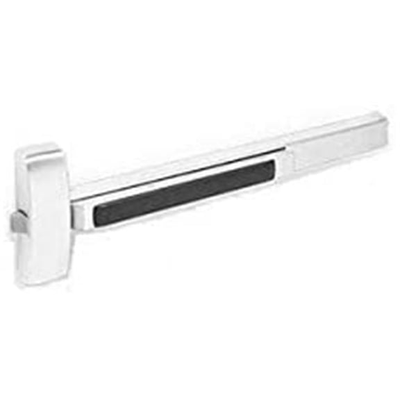 UL Fire Rated Reversible Extra Heavy Duty Rim Exit Device Exit Only for 37 to 42 in. Door, Satin Stainless Steel