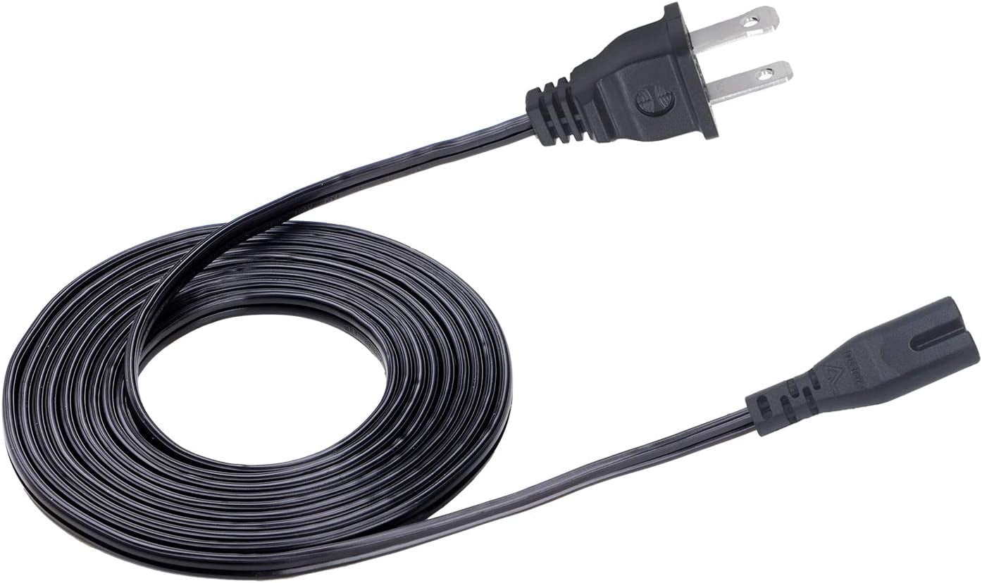UL Listed 2 Prong Power Cord for JBL PartyBox Party Box 300 1000 100 200 Bluetooth Speaker Audio System Power Cord