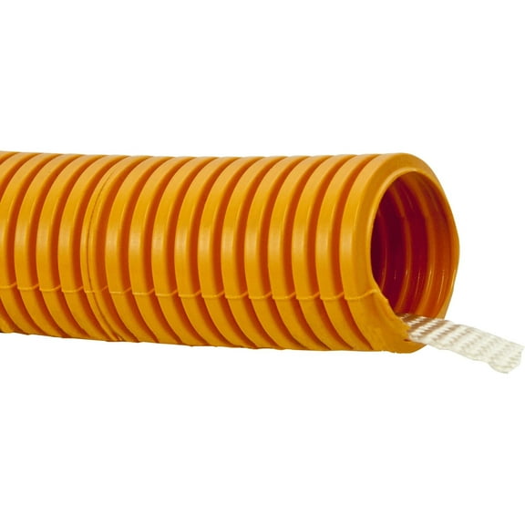 UL Listed Corrugated Flexible Conduit w/ Nylon Pull Tape 1" X 100'