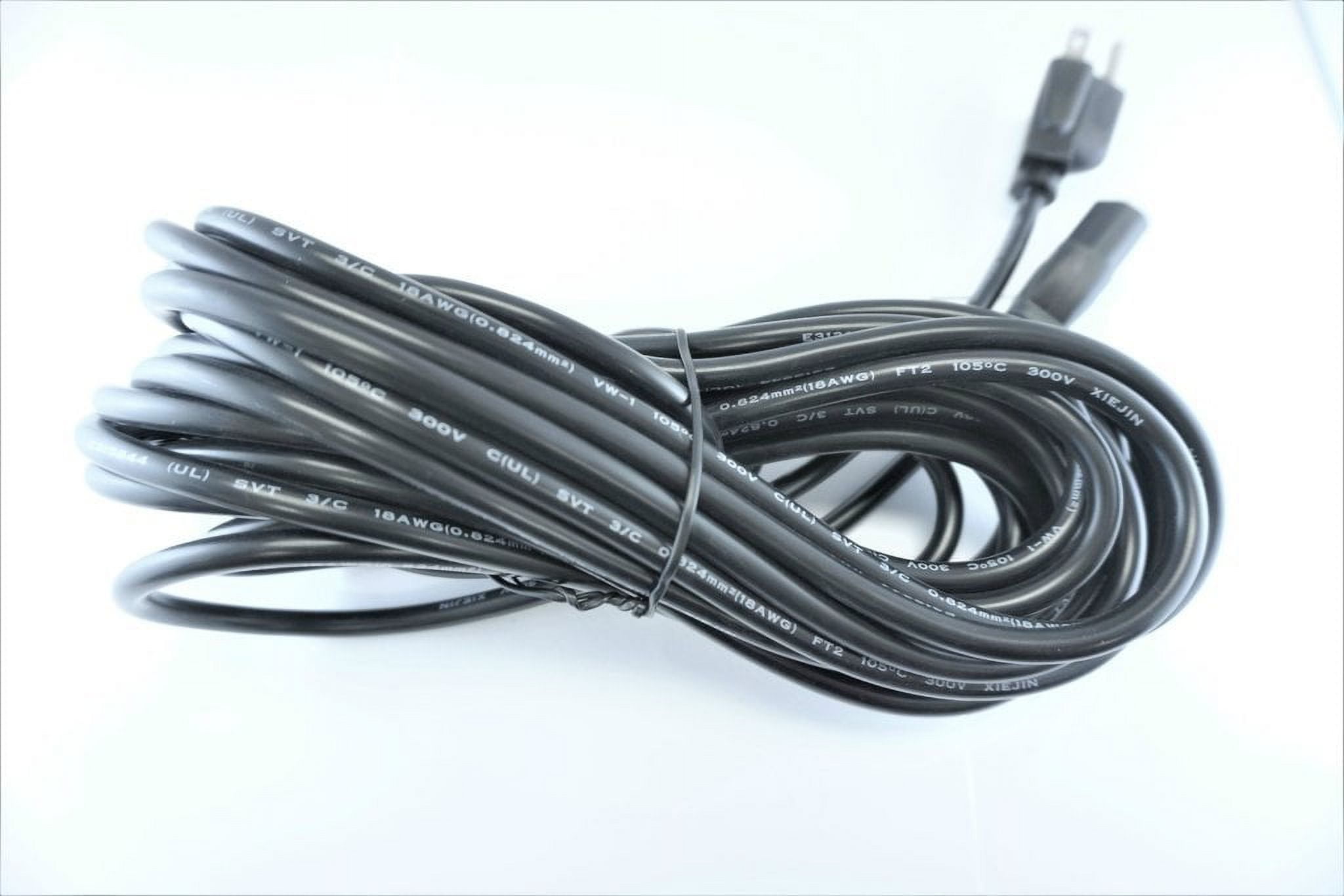Omnihil 8ft AC Power Cord - Compatible With TP-Link TL-R600VPN Router & Other Electronics