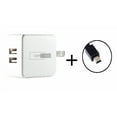 thumbnail image 1 of [UL Listed] OMNIHIL 2-Port Wall Charger+5FT-MINI-USB Cable Compatible with Zoom Power Adapter Model: AD-17, 1 of 6