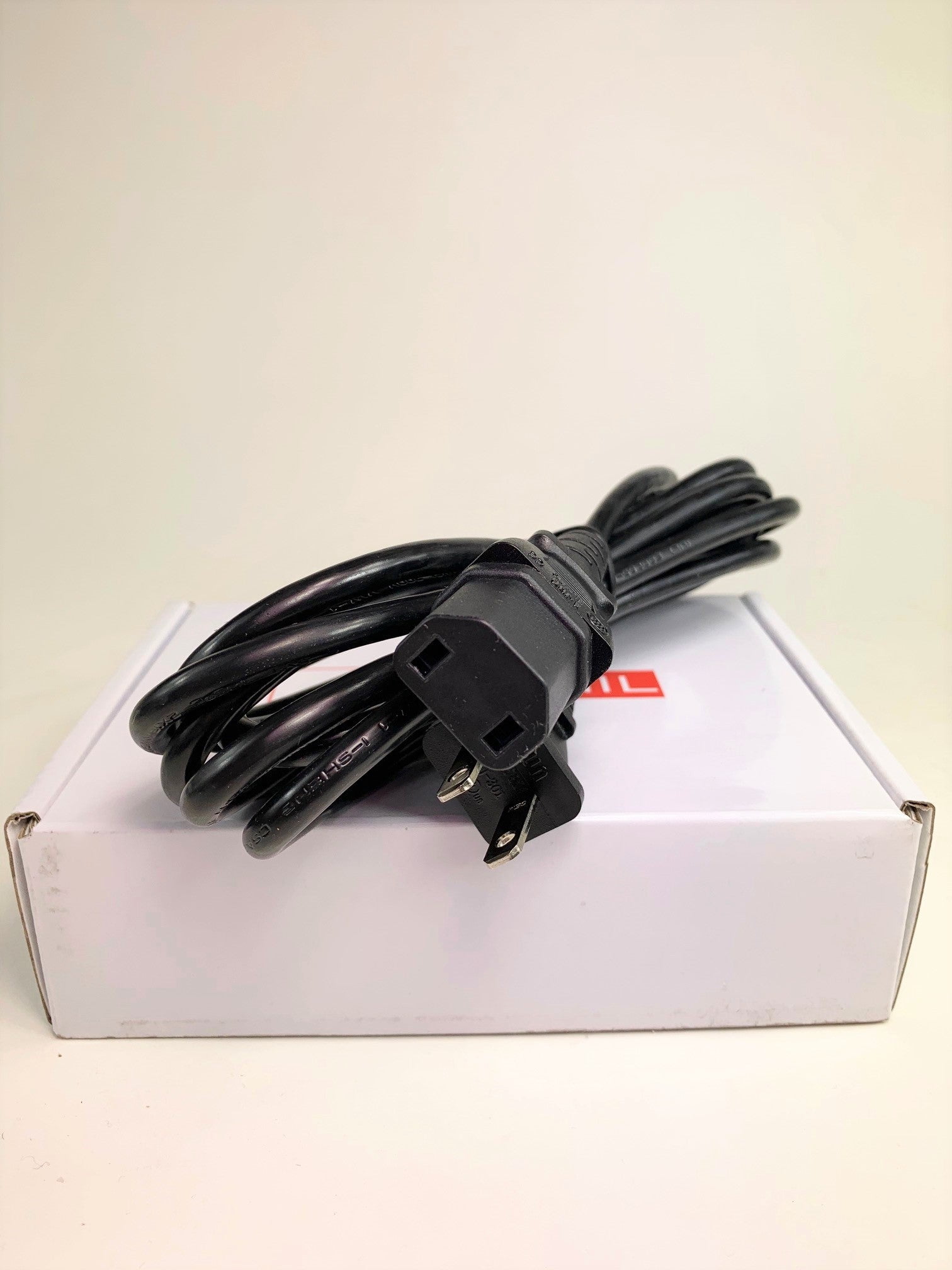 OMNIHIL 5 Foot AC Power Cord UL Listed - Replacement For Brother QL-800 Label Printer