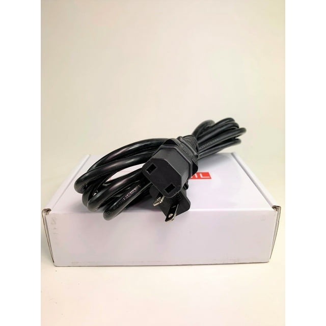 [UL Listed] OMNIHIL 8 Feet Long AC Power Cord Compatible with TCL Roku 55 65 75 Class 6 Series 4K Mini-LED QLED Smart TV