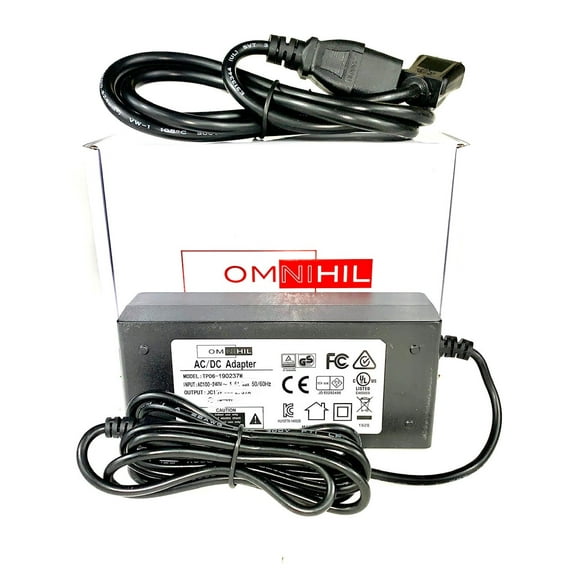 [UL Listed] OMNIHIL AC/DC Adapter Compatible with CRESTRON CP3N