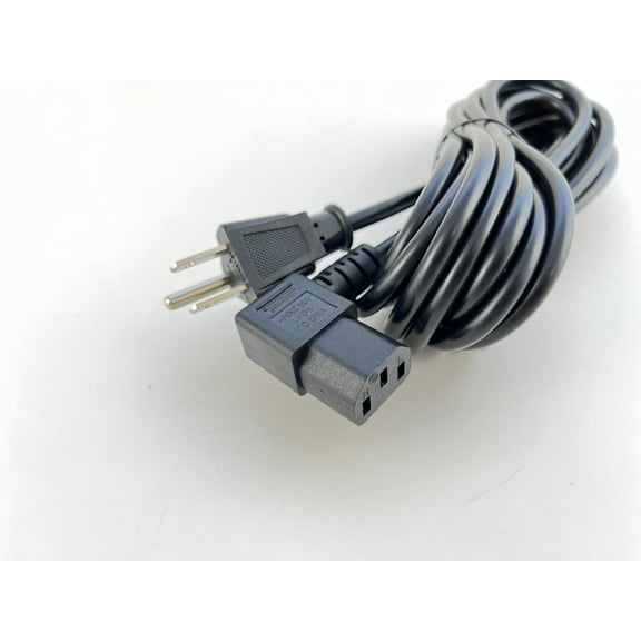 [UL Listed] OMNIHIL Extra Long 15FT L-Shaped C13 Power Cord Compatible withFLASHFORGE Adventurer 5M 3D Printer