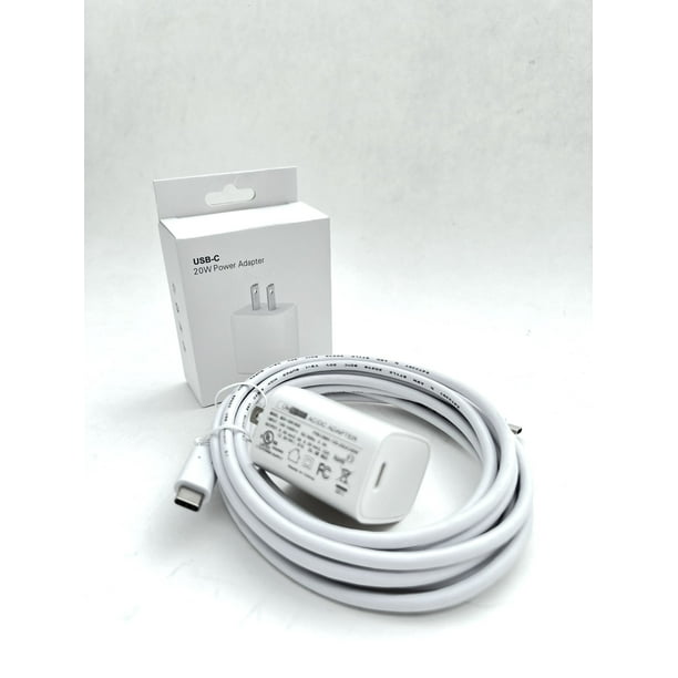 Apple pod mini アダプター付き UL Listed] OMNIHIL Wall Charger+5FT USB-C-to-C Cable Compatible