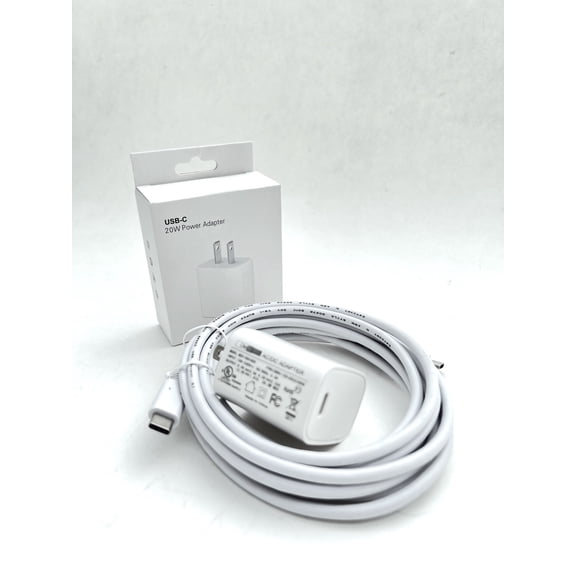 [UL Listed] OMNIHIL Wall Charger+5FT USB-C-to-C Cable Compatible with Nomad 1st Gen Charging Stand