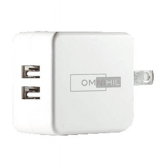 [UL Listed] OMNIHIL Wall Charger+USB-A-5 Feet Cable Compatible with Sennheiser Consumer AudioHD 350BT Wireless Headphone