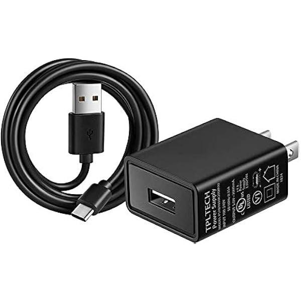 [UL Listed] Phone Charger Adapter Wall Charger Compatible for Kyocera DuraForce Pro 2 E6910 E6920,Kyocera Duraxv Extreme E4810,5ft USB Type C Cable