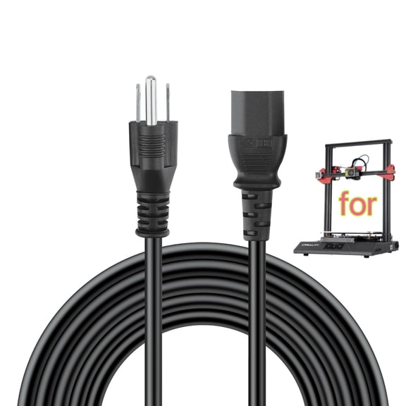 UL Power Cord Compatible with Creality CR-10S Pro/CR-10S Pro V2/CR-10 V3/CR-10 V2/CR-6 SE