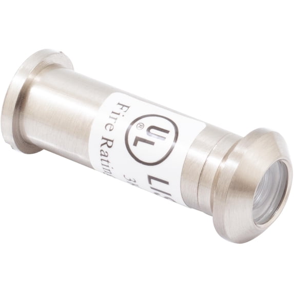 UL-Rated Door Viewer, 160 Degrees, 1/2" Bore Hole, Adjusts from 1-3/8" to 2-1/4", Satin Nickel by Stone Harbor Hardware
