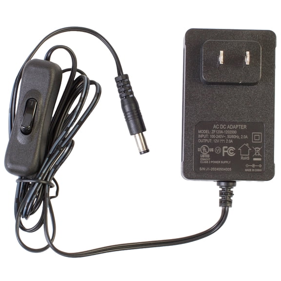 UL listed 12v 2A 24w Power supply driver with on/off switch