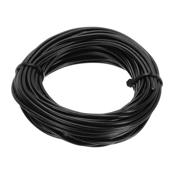 UL1007 18AWG Gauge Stranded Hook-Up Wires, Electrical Wire Tinned Copper Wire 7.5m/25ft Black