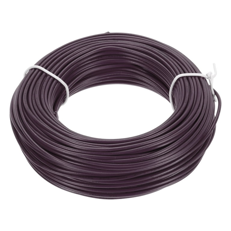 UL1007 22AWG Gauge Stranded Hook-Up Wires, PVC Electrical Wire Tinned  Copper Wire 30m/100ft Brown
