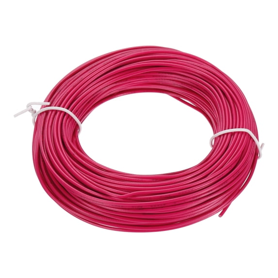 UL1007 24AWG Gauge Stranded Hook-Up Wires, Electrical Wire Tinned Copper Wire 30m/100ft Red