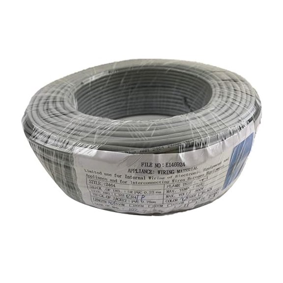 UL2464-100 Shielded Twisted Pair Cable with Drain Wire, 24 AWG, 100m