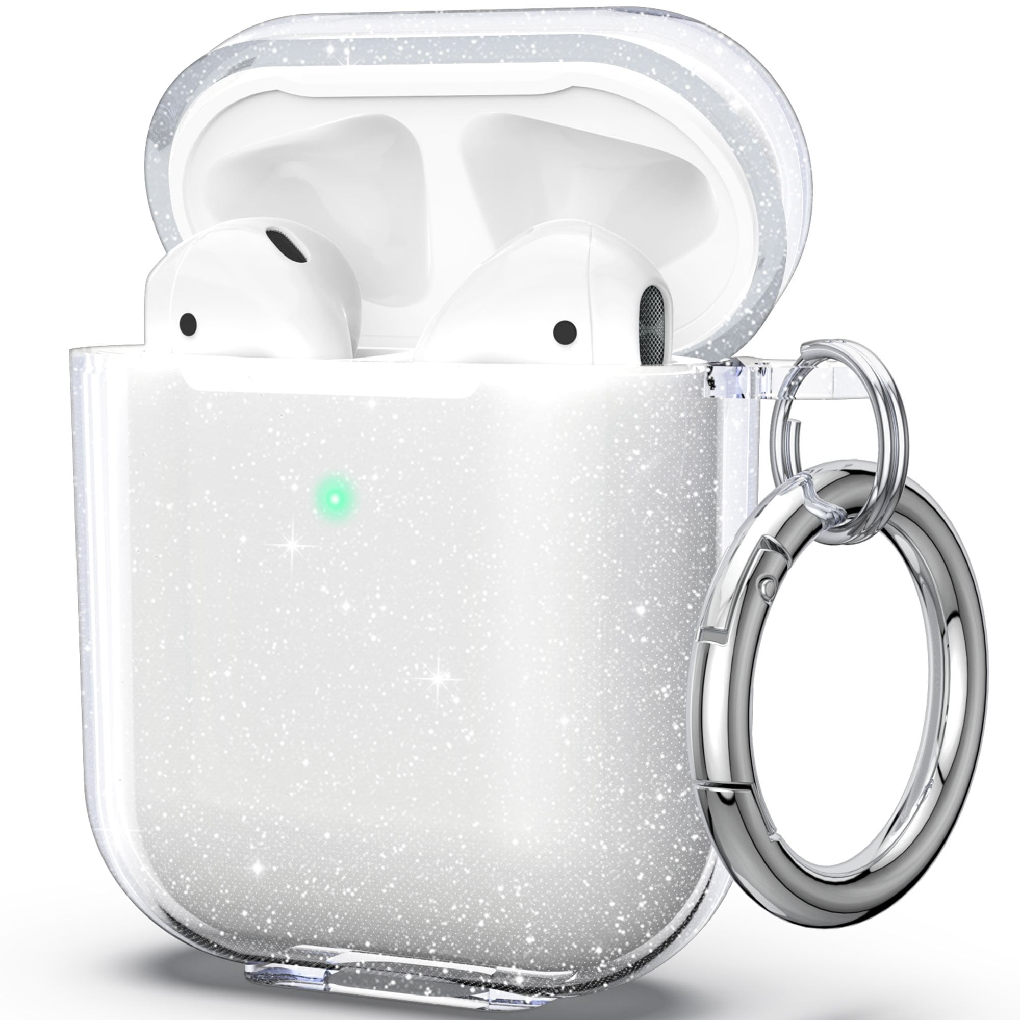 Cute Clear Shockproof AirPods Case with Keychain for UK Ubuy