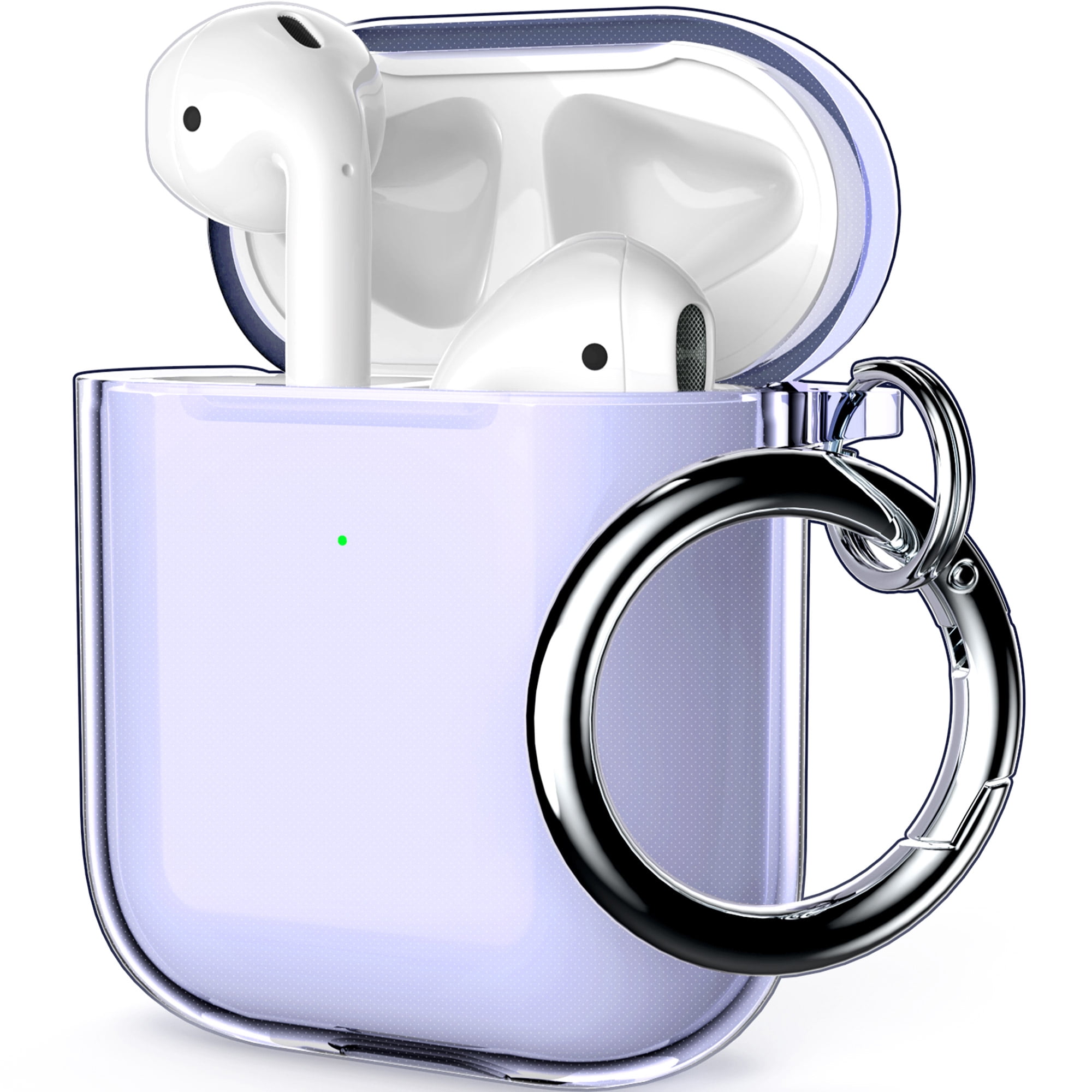 For Apple AirPods Pro 2 Case (2nd Gen) | Ringke [Hinge] Clear Cover &  Carabiner