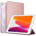 thumbnail image 1 of ULAK iPad 10.2 Case iPad 9th 8th 7th Generation, Slim Stand Smart Shockproof Cover for Apple 9th 8th 7th Gen 2021 2020 2019, Rose Gold, 1 of 9