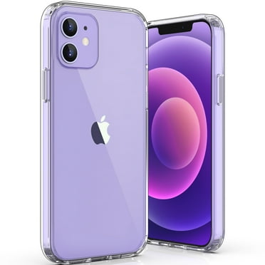 ULAK iPhone 12 Case, iPhone 12 Pro Case, Anti-Scratch Shockproof Bumper Slim Phone Case for Apple iPhone 12 / 12 Pro, Crystal Clear