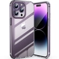 thumbnail image 1 of ULAK iPhone 14 Pro Max Case, Slim Shockproof Bumper Phone Case for Apple iPhone 14 Pro Max 6.7 inch for Women Girls Boys Men, Clear, 1 of 11