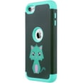 thumbnail image 1 of ULAK iPod Case for 7th 6th 5th generation, iPod Touch 7 6 5 Case Heavy Duty Knox Armor Cover for Apple iPod Touch 5th/6th/7th Gen, Mint Green, 1 of 7