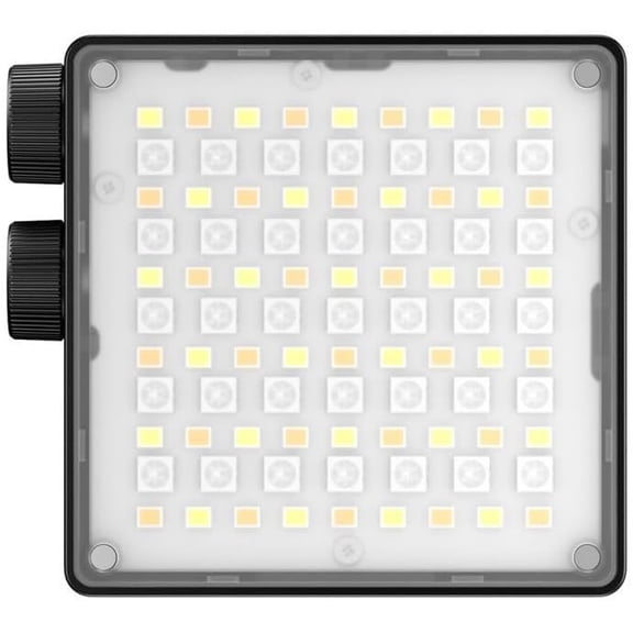 ULANZI LE20 RGB Video Light, 20W Pocket Camera 2500-9000K CRI 95+ 20 Scene 360 Full Color Portable Photography Lighting Mini LED Fill Light for YouTube, TikTok, 5000mAh Rechargeable