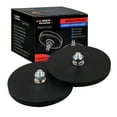 thumbnail image 1 of ULIBERMAGNET 2Pack Rubber Coated Magnet with M8 Male Thread Stud, Anti-Scratch 100lb Strong Neodymium for Outdoor Light Bar, Signal Lights and Tools, 1 of 8