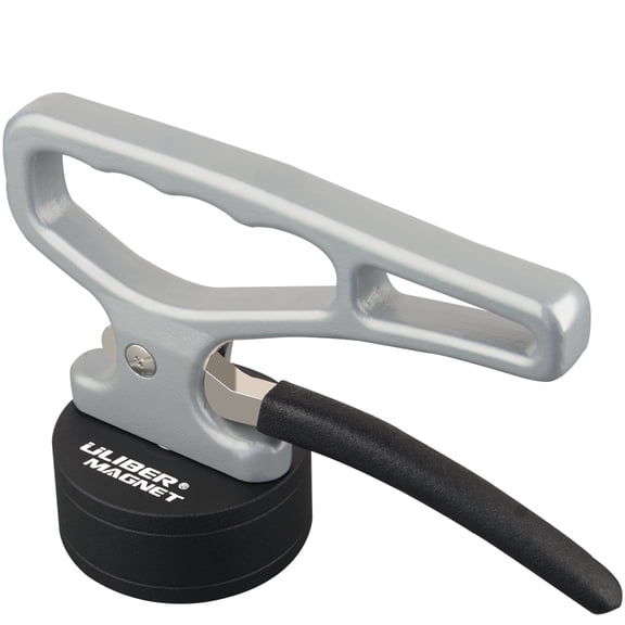 ULIBERMAGNET Heavy Duty Strong Magnetic Pickup Tool,Magnetic Lifting with Quick Release,Portable Material Collector with Ergonomic Handle for Iron Plate,Tool Steel,Laser Cutting